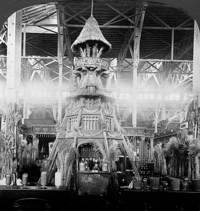 ワシントン州の穀物展示、米国ルイジアナ州の農業ビル。 作： H. C. White