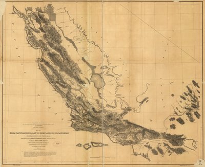 サンフランシスコ湾からロサンゼルス平原まで：探検と調査から 作： H.; Davis Custer