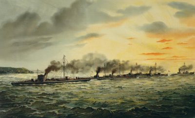 SMTorpedobootsdivision - H.Graf 作： H. Graf