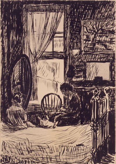 (窓の前の数字） 作： H. Lyman Sayen