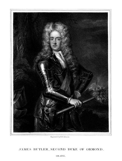 ジェームズバトラー、第2代オーモンド公、アイルランドの政治家、兵士、1831年。 作： H. Robinson