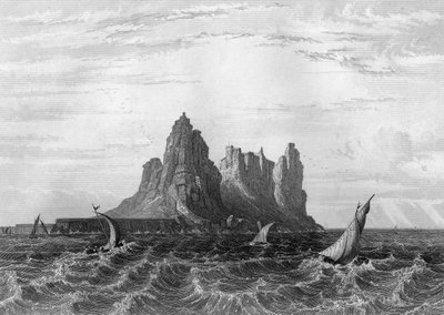 ジブラルタル、1857。 作： H. Winkles