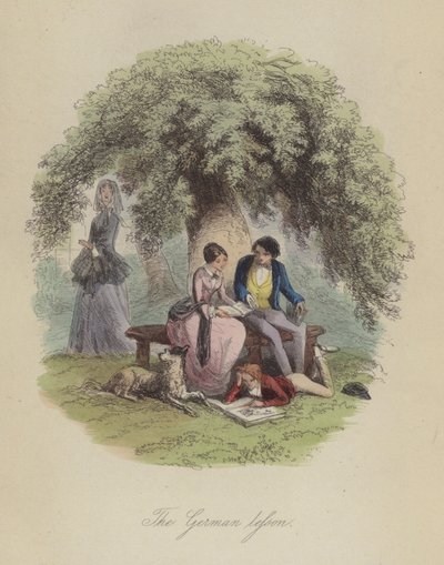 フランク・E・スメドレー著『Lewis Arundel or The Railroad of Life』の挿絵（彩色済み彫刻）。 作： after Hablot Knight Browne