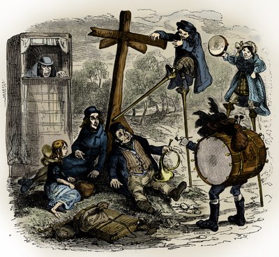 チャールズ・ディケンズの「The Old Curiosity Shop」。 作： Hablot Knight Browne