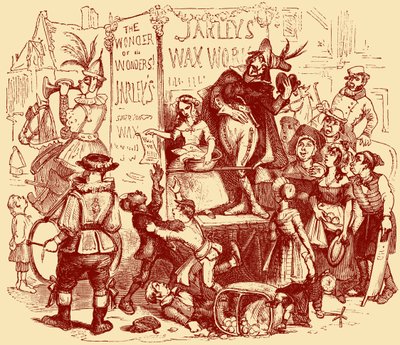 チャールズ・ディケンズの「The Old Curiosity Shop」。 作： Hablot Knight Browne