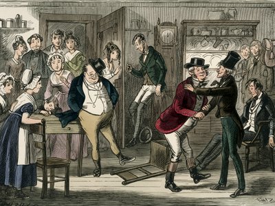 The Pickwick Club by Charles Dickens 作： Hablot Knight Browne