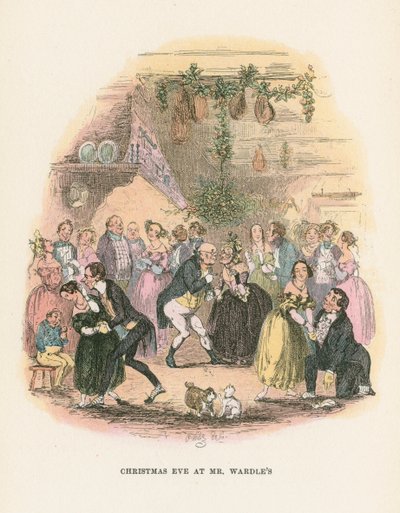 チャールズディケンズによるピックウィッククラブの死後の論文のシーン、1836年-1837年 作： Hablot Knight Browne