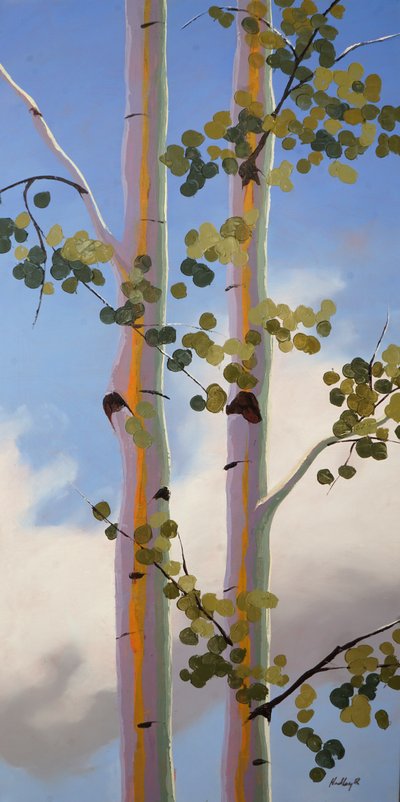 アロフト、2024年頃（キャンバスに油彩） 作： Hadley Rampton