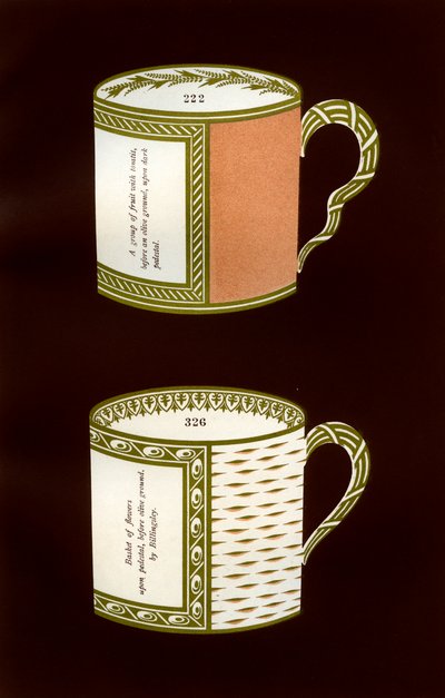 ダービーパターン、1876。 作： Hall and England
