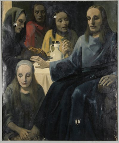 足の洗い方 作： Han van Meegeren