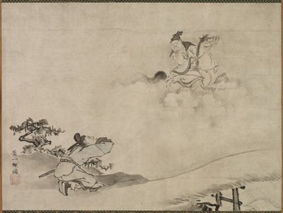 Daoist Immortal、1615-1868。 作： Hanabusa Itcho