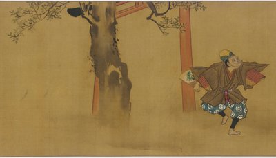 17 世紀後半から 18 世紀初頭にかけて人気のある神々、賢者、仙人。 作： Hanabusa Itcho