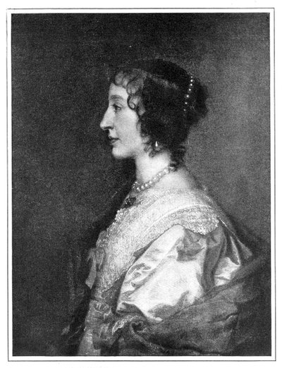 Henrietta Maria of France 1609-1669、1899。 作： Hanfstaengel