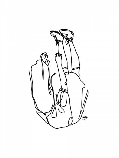  作： 