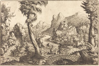 エジプトへの逃避 作： Hanns Lautensack
