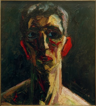 自画像Hanns Ludwig Katz 作： Hanns Ludwig Katz