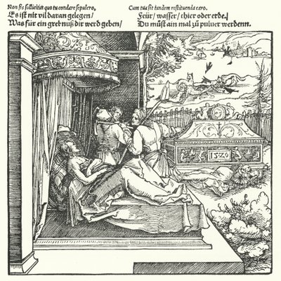 死ねば誰もが平等になる（彫金 作： Hans (after) Burgkmair