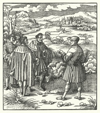 神聖ローマ皇帝マクシミリアン1世（1496年頃）（エングレーヴィング 作： Hans (after) Burgkmair