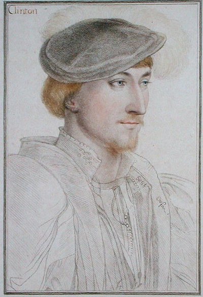 クリントン卿（1512-85）第1代リンカーン伯爵 フランチェスコ・バルトロッツィ（1727-1815）1793年（彫刻） 作： Hans (after) Holbein the Younger