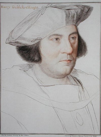 ハリー・ガルデフォード（d.1532）の肖像 フランチェスコ・バルトロッツィ（1727-1815）による1792年のエングレーヴィング 作： Hans (after) Holbein the Younger