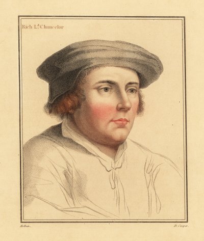 サー・リチャード・リッチ 作： Hans (after) Holbein the Younger