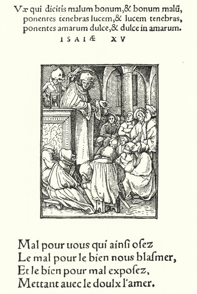 ザ・プリーチャー（彫刻 作： Hans (after) Holbein the Younger