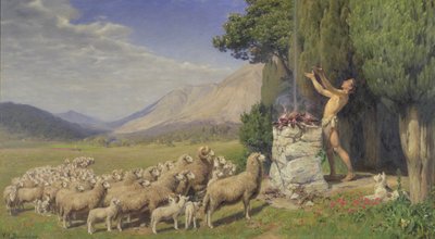 アベルスオファー、1908 作： Hans Andersen Brendekilde