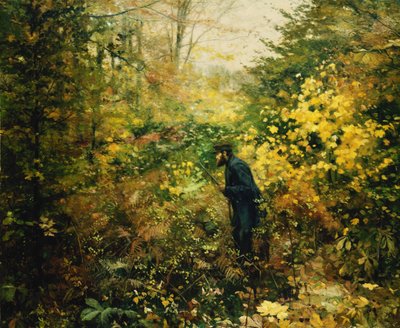 ハンツマン、1887 作： Hans Andersen Brendekilde