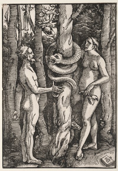 アダムとイブ 作： Hans Baldung