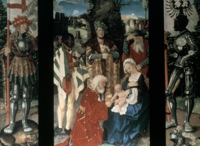 賢者の崇拝、1507 作： Hans Baldung