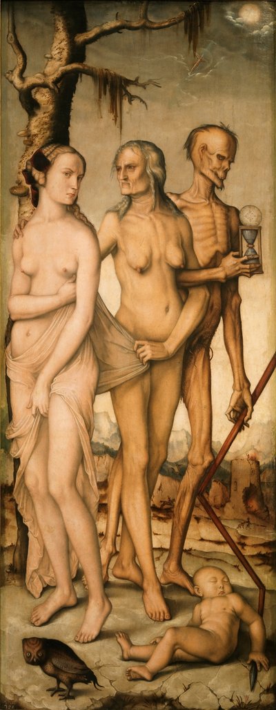 年齢と死 作： Hans Baldung Grien