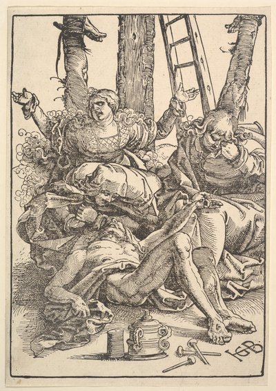 キリストの嘆き、1510年。 作： Hans Baldung
