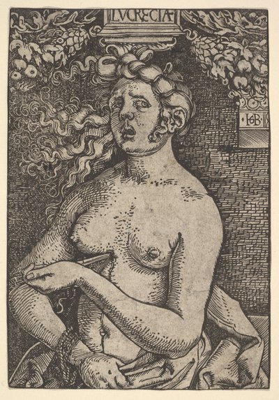 ルクレティア1519年。 作： Hans Baldung