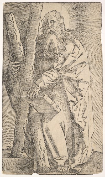 キリストと使徒からの聖アンドリュー、1519年。 作： Hans Baldung