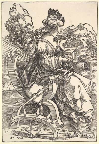 聖キャサリン、ca。 1505。 作： Hans Baldung