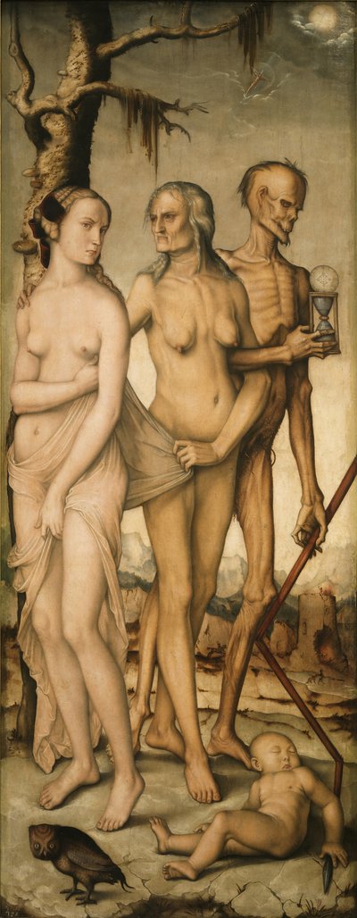 時代と死 作： Hans Baldung