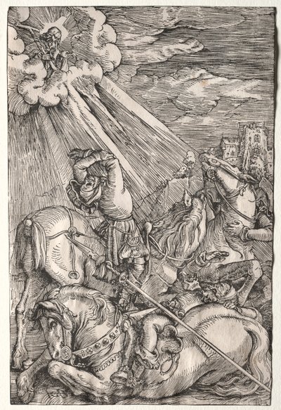 聖パウロの回心 作： Hans Baldung