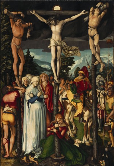 キリストのはりつけ、1512 作： Hans Baldung