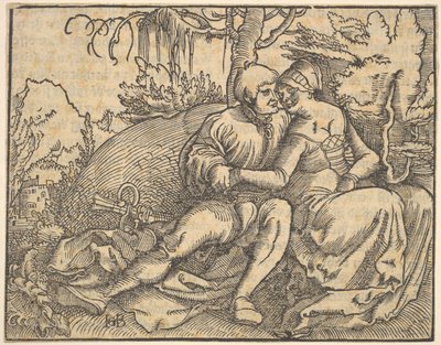 ダイトーの戒めからの十戒の六番目。 作： Hans Baldung