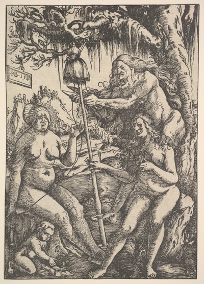 3つの運命：ラケシス、アトロポス、クロトー、1513年。 作： Hans Baldung