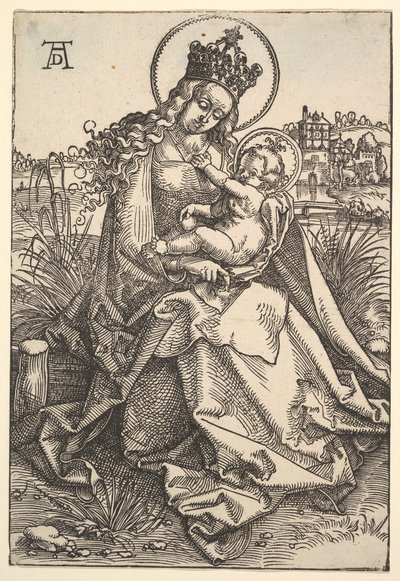 グラッシーバンクの聖母、1505年。 作： Hans Baldung