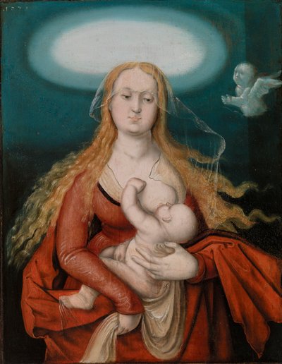 マドンナと子供 作： Hans Baldung Grien (Hans Baldung)