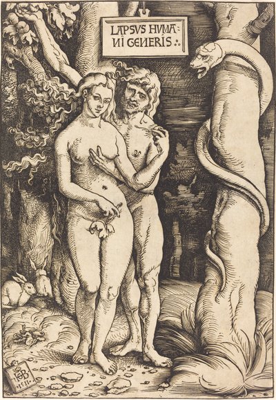 アダムとイブ 作： Hans Baldung Grien