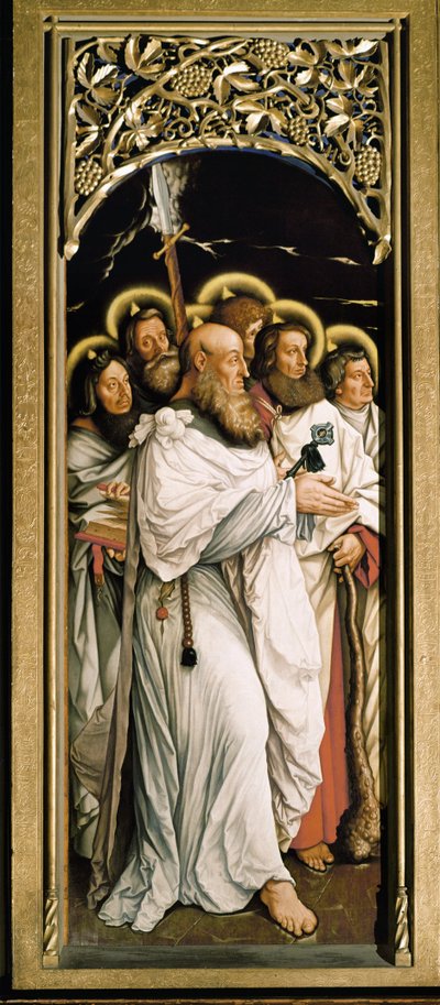 使徒とドナー ... 作： Hans Baldung Grien