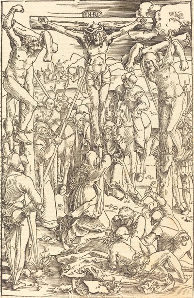 十字架上のキリスト 作： Hans Baldung Grien