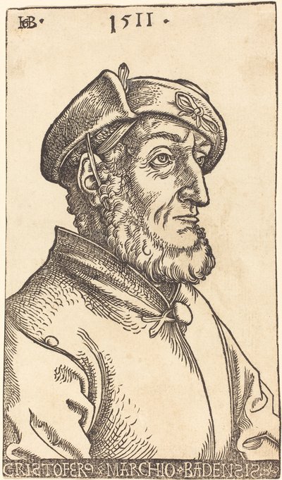 クリストファー、バーデンの墓、1511年 作： Hans Baldung Grien