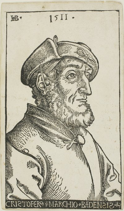 バーデン辺境伯クリストフ1世 作： Hans Baldung Grien
