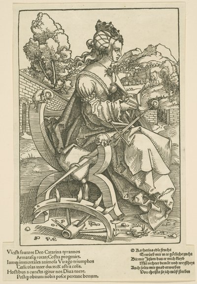 聖カタリナ 作： Hans Baldung Grien