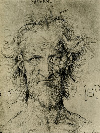 土星 作： Hans Baldung Grien
