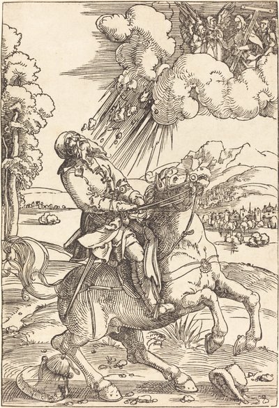 聖パウロの回心 作： Hans Baldung Grien